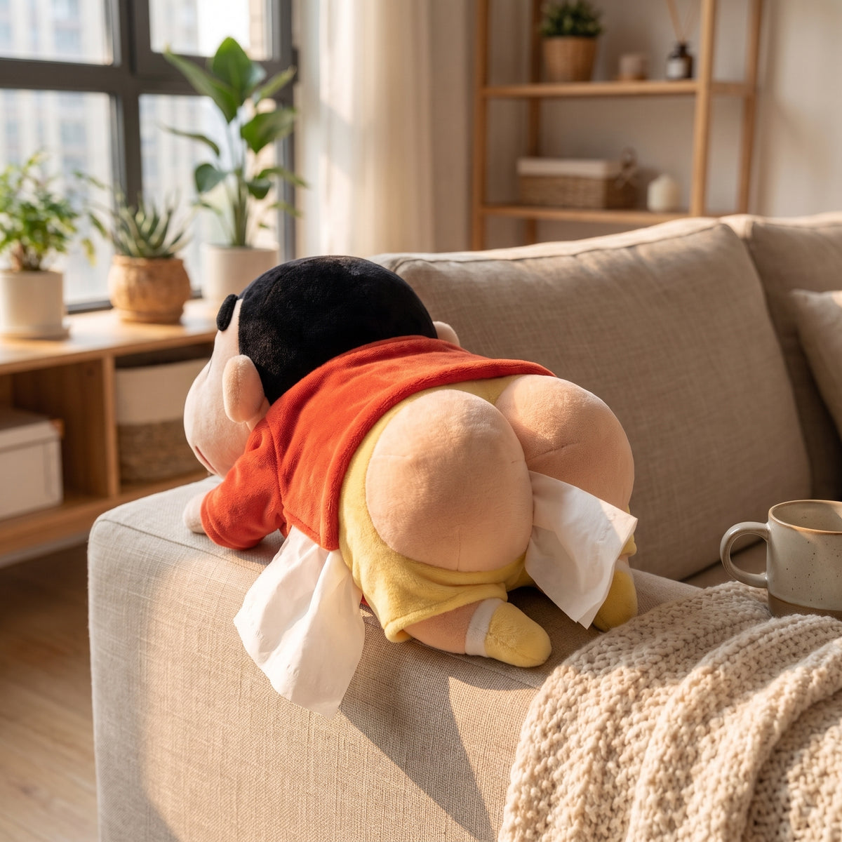 PullPal™ – The Funny Plush Tissue Holder